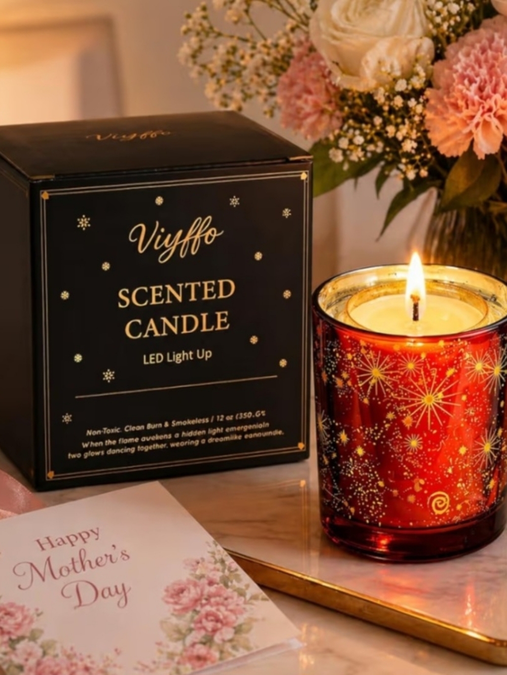Mulled Wine LED Candle